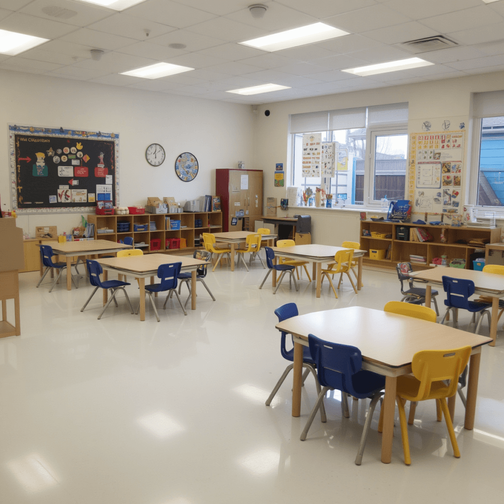 school and nursery cleaning birmingham