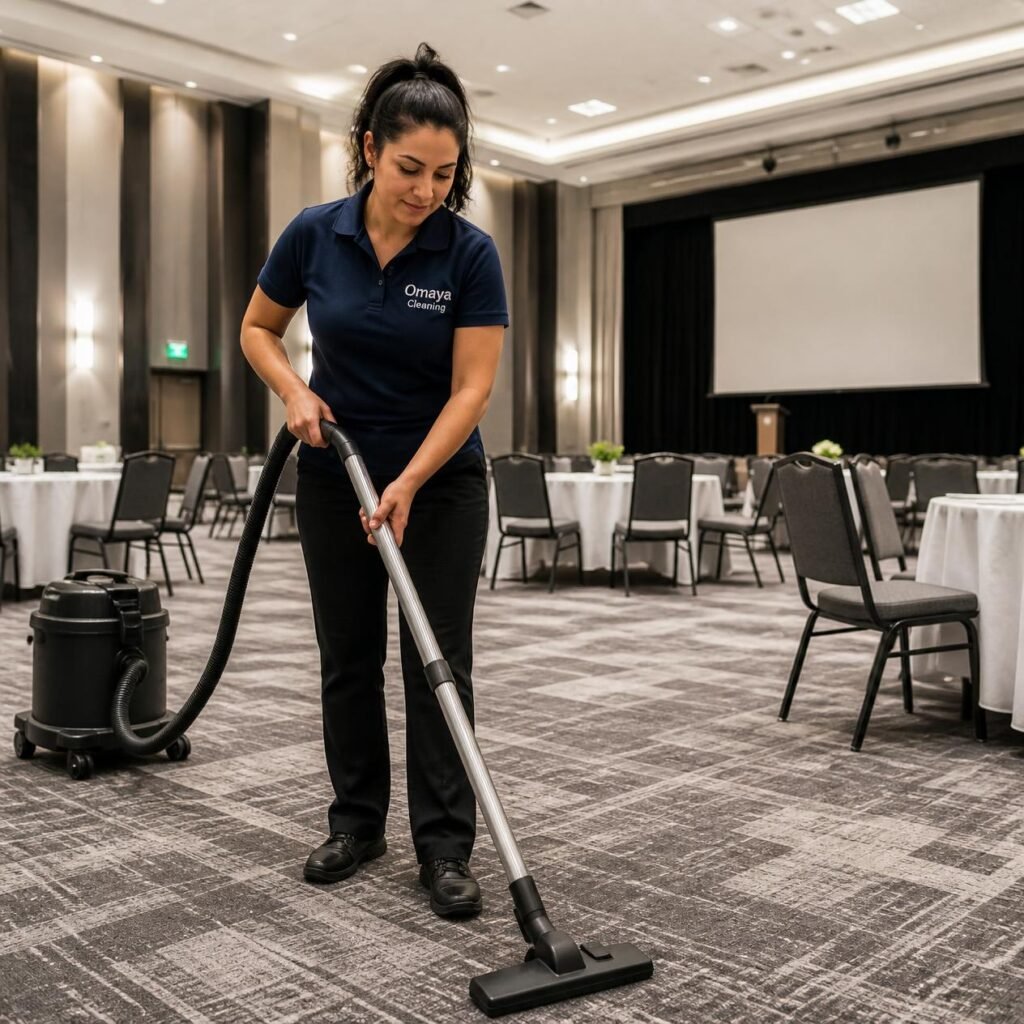 event venue cleaning